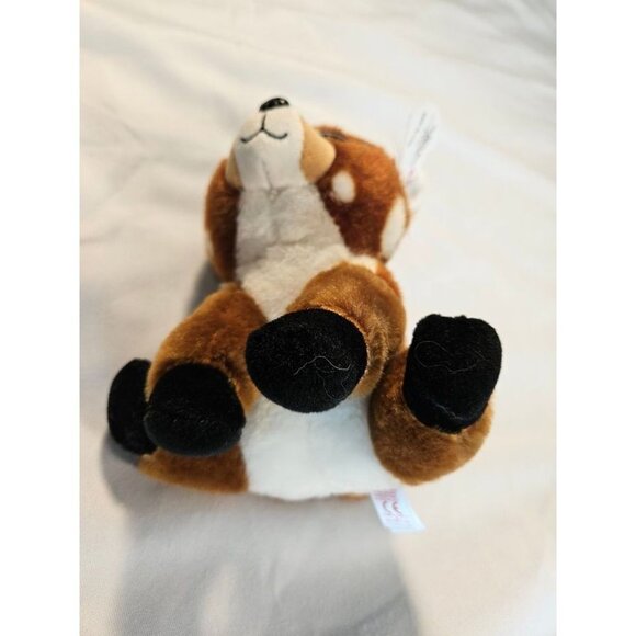 Ty Beanie Babies Buckley Plush Velvety Fawn Deer Glitter Eyes Stuffed Animal Tag - Picture 5 of 7